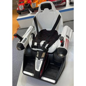 ماشین شارژی کارتینگ کنترلی 360 درجه با قابلیت پرتاب تیر ژله ای رنگ قرمز _ماشین شارژی