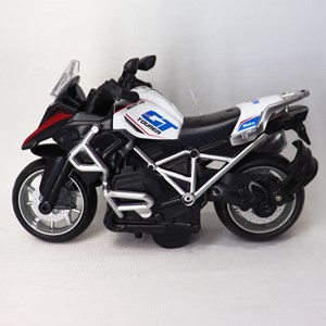 موتور اسباب بازی عقب کش موزیکال همراه با قاب رنگ سفید _ماشین اسباب بازی