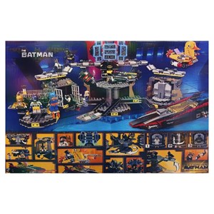 لگو دی سی غار بتمن 1087 قطعه مدل BATLEADER 10636 _لگو