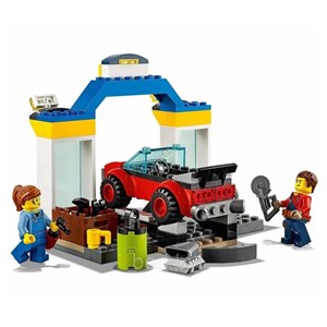 لگو سیتی ایستگاه خدمات خودرو 258 قطعه مدل CITIES 11391 _لگو