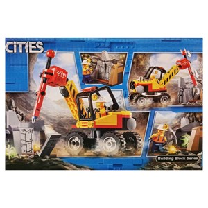 لگو سیتی ماشین معدن 132 قطعه مدل CITIES 10874 _لگو