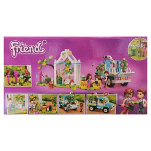 لگو فرندز ماشین درخت کاری 347 قطعه مدل 60168 friends _لگو
