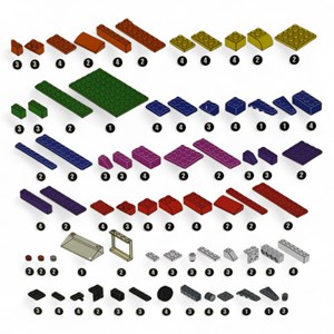 لگو کلاسیک ماشین سازی 202 قطعه مدل BT _لگو