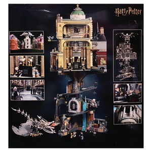 لگو هری پاتر گرین گاتز بانک جادوگران 4803 قطعه مدل HARRY POTTER 88025 _لگو