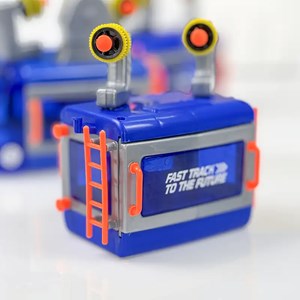 اسباب بازی مونوریل قطار هوایی سایز بزرگ 3 واگن 86 قطعه_ ماشین اسباب بازی