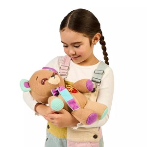 عروسک رباتیک تِردی خرس چشم دکمه ای مدل Moose - Thready Bear_عروسک رباتیک