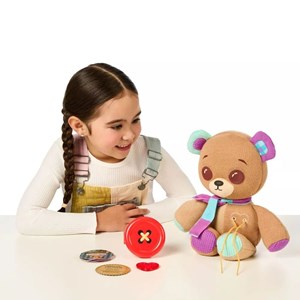 عروسک رباتیک تِردی خرس چشم دکمه ای مدل Moose - Thready Bear_عروسک رباتیک