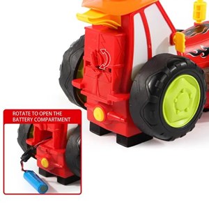 ماشین کنترلی تراکتور دیوانه شارژی چراغدار_ماشین کنترلی