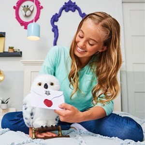 عروسک رباتیک هدویگ جغد برفی نامه رسان هری پاتر _عروسک رباتیک