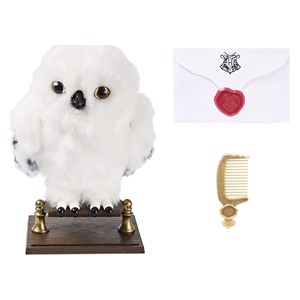 عروسک رباتیک هدویگ جغد برفی نامه رسان هری پاتر _عروسک رباتیک