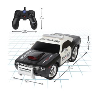 ماشین کنترلی شارژی پلیس مدل Muscle king_ماشین کنترلی