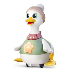 اردک و جوجه موزیکال هولی تویز سنسور دار مدل Hola Toys Musical Waddling Duck Family HE9987_اسباب بازی نوزادی