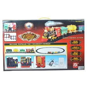 قطار اسباب بازی کنترلی 21 تکه Remote Control Train Classical _ماشین کنترلی