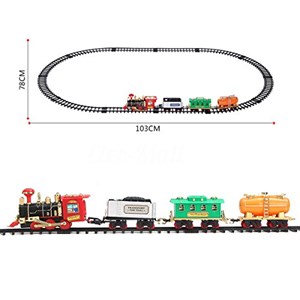 قطار اسباب بازی کنترلی 21 تکه Remote Control Train Classical _ماشین کنترلی