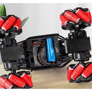 ماشین کنترلی آفرودی چرخ کپسولی موزیکال شارژی مقیاس 1:18_ماشین کنترلی