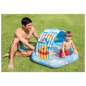 استخر بادی کودک اینتکس intex سایبان دار مدل خرس پو 58415_اسباب بازی ورزشی