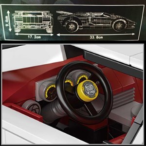 لگو تکنیک ماشین لامبورگینی 1495 قطعه مدل Mould King 10045 Lambo-Coutach _لگو