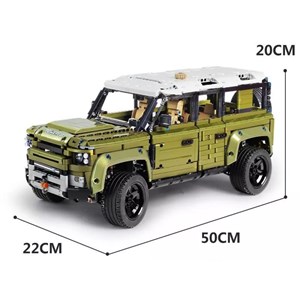 لگو تکنیک ماشین لندرور 2758 قطعه مدل Mould King 13175 Land Rover Defender_لگو