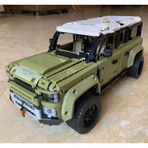 لگو تکنیک ماشین لندرور 2758 قطعه مدل Mould King 13175 Land Rover Defender_لگو