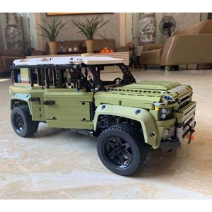 لگو تکنیک ماشین لندرور 2758 قطعه مدل Mould King 13175 Land Rover Defender_لگو