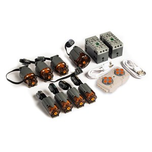 لگو تکنیک ماشین جرثقیل کنترلی 2590 قطعه با 8 موتور مدل Mould King 13107_لگو