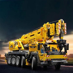 لگو تکنیک ماشین جرثقیل کنترلی 2590 قطعه با 8 موتور مدل Mould King 13107_لگو