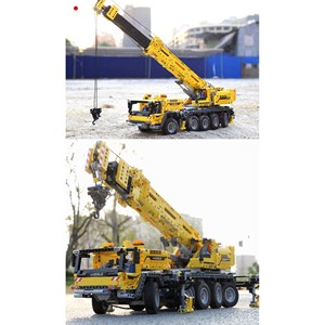 لگو تکنیک ماشین جرثقیل کنترلی 2590 قطعه با 8 موتور مدل Mould King 13107_لگو