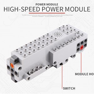 لگو تکنیک کامیون حمل‌ و نقل کنترلی 577 قطعه مدل MOULD KING 15003 RC Transport Truck Remote Contro_لگو