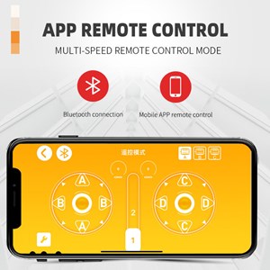 لگو تکنیک کامیون حمل‌ و نقل کنترلی 577 قطعه مدل MOULD KING 15003 RC Transport Truck Remote Contro_لگو