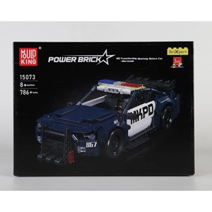 لگو تکنیک ماشین پلیس 786 قطعه مدل Mould King 15073 Barricade_لگو