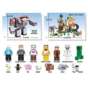 لگو ماینکرافت 1016 قطعه مدل Minecraft My World 7651_لگو