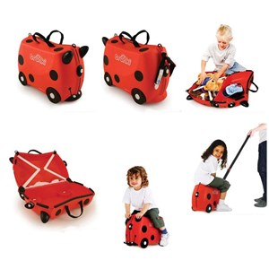 چمدان سواری کودک با ظرفیت 18 لیتر طرح کفشدوزک مدل 0092 Trunki 18L_کیف و کوله پشتی