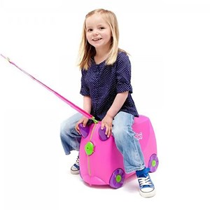 چمدان سواری کودک با ظرفیت 18 لیتر طرح صورتی مدل 0061 Trunki 18L_کیف و کوله پشتی