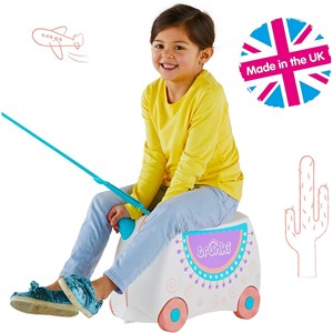 چمدان سواری کودک با ظرفیت 18 لیتر طرح شتر لاما مدل 00356 Trunki 18L_کیف و کوله پشتی