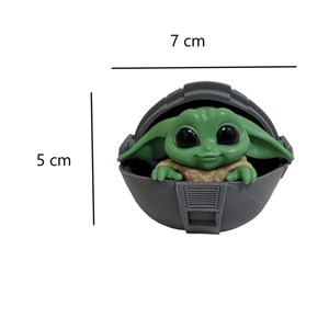 اکشن فیگور مدل بیبی یودا بسته 6 عددی_اکشن فیگور