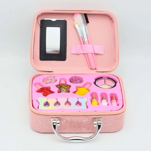 کیف لوازم آرایشی طرح یونیکورن رنگ سرخابی مدل Beauty Make-up B160_کیف و کوله پشتی