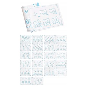 سفره نقاشی جادویی با قابلیت رنگ آمیزی با آب مدل 52_1022 Magic Water Drawing Mat for Painting and Doodling_اسباب بازی علمی