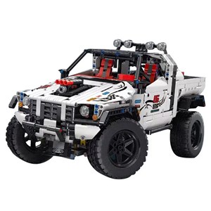 لگو تکنیک ماشین آفرود با کنترل و اپلیکیشن 2013 قطعه مدل Mould King 18005 RC Off-Road_لگو