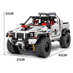 لگو تکنیک ماشین آفرود با کنترل و اپلیکیشن 2013 قطعه مدل Mould King 18005 RC Off-Road_لگو