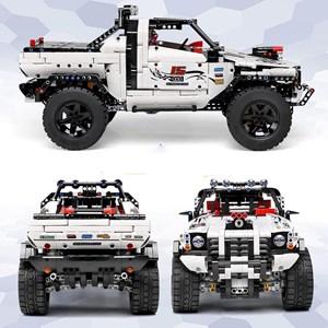 لگو تکنیک ماشین آفرود با کنترل و اپلیکیشن 2013 قطعه مدل Mould King 18005 RC Off-Road_لگو