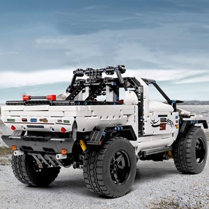 لگو تکنیک ماشین آفرود با کنترل و اپلیکیشن 2013 قطعه مدل Mould King 18005 RC Off-Road_لگو