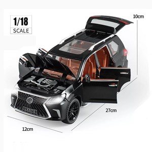 اسباب بازی ماشین فلزی لکسوس مقیاس 1:18 مدل Lexus LX570_ماشین اسباب بازی