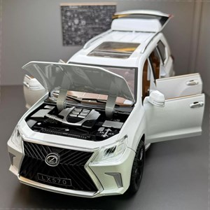 اسباب بازی ماشین فلزی لکسوس مقیاس 1:18 مدل Lexus LX570_ماشین اسباب بازی