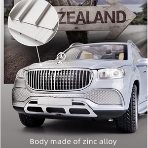 اسباب بازی ماشین فلزی مرسدس بنز مایباخ مقیاس 1:24 مدل Mercedes Benz Maybach GLS600_ماشین اسباب بازی