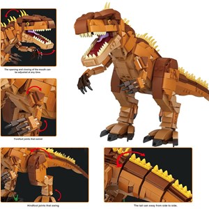 لگو کریتور دایناسور 1013 قطعه مدل Dawdix Dinosaur Building Kit FC6255_لگو