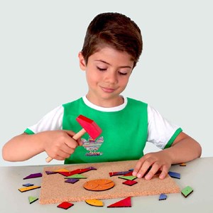 اسباب بازی بازی میخ و چکش تنگرام 49 قطعه_ بازی فکری