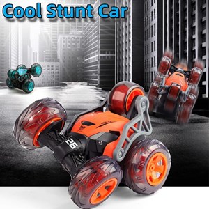 ماشین کنترلی شارژی دیوانه چرخشی 360 درجه سرعت بالا رنگ نارنجی مدل SQ2335_ماشین کنترلی