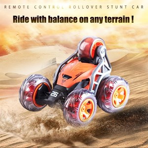 ماشین کنترلی شارژی دیوانه چرخشی 360 درجه سرعت بالا رنگ نارنجی مدل SQ2335_ماشین کنترلی