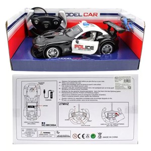 ماشین کنترلی شارژی پلیس با درب های بازشو مقیاس 1:16_ماشین کنترلی