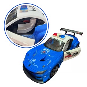 ماشین کنترلی شارژی پلیس با درب های بازشو مقیاس 1:16_ماشین کنترلی